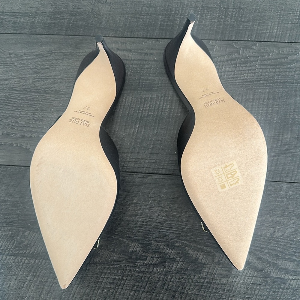 Malone Souliers Mona 70 Satin Mules BRAND NEW/NEVER WORN - Picture 8 of 14